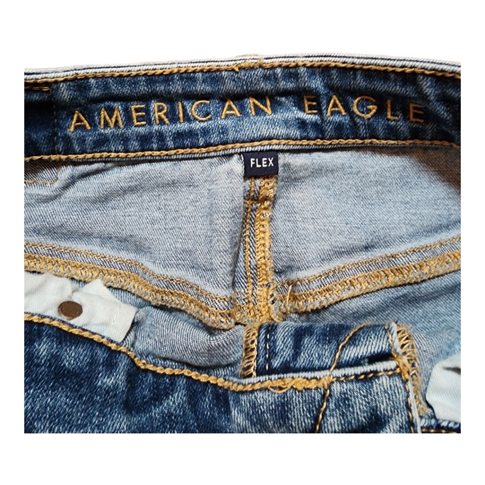 American Eagle Mens Original Straight Jeans Sz.30X34 Pre-owned - Picture 3 of 4